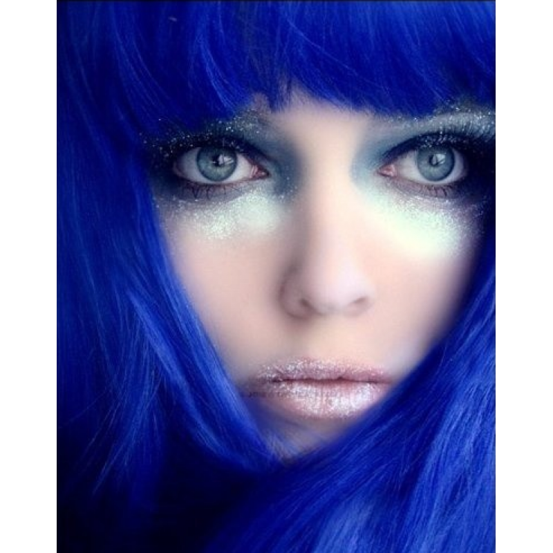 Синяя краска для волос ROCKABILLY BLUE CLASSIC HAIR DYE - Manic Panic